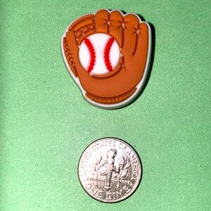 (10 for $15) Baseball ball & Glove ⚾️ MLB Croc Shoe Charms